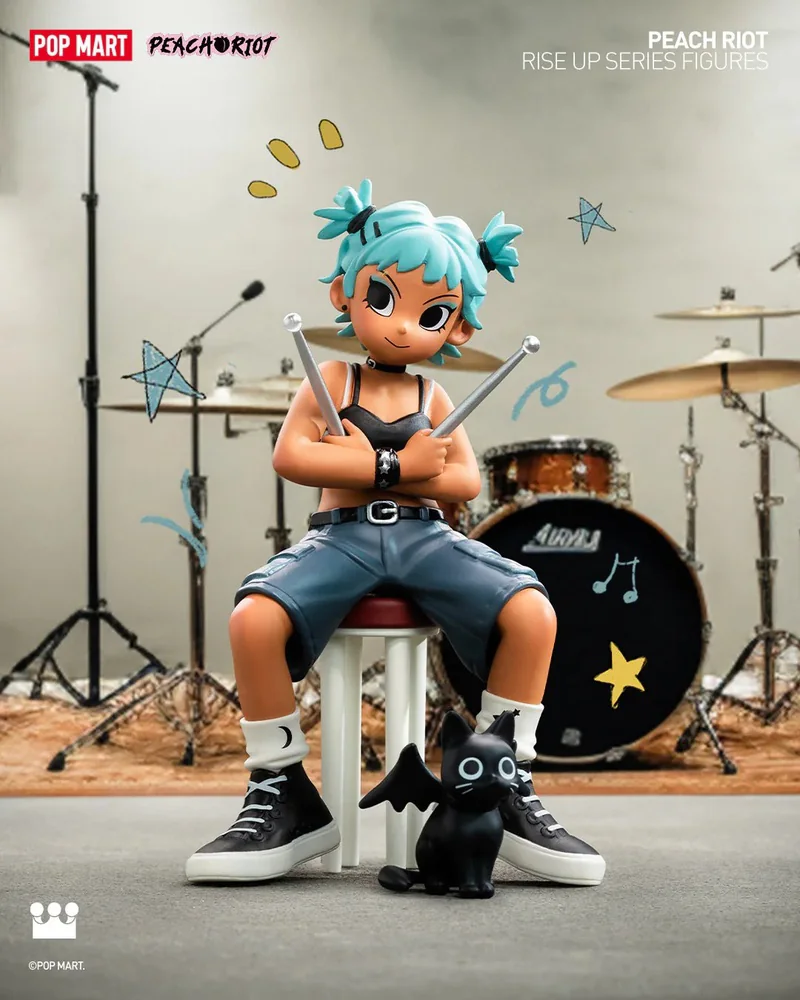 Frankie The Rhythm Peach Riot collectible product photo